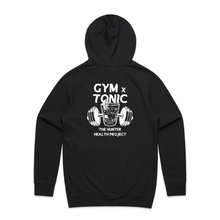 Load image into Gallery viewer, Gym n Tonic -  Men&#39;s Black Hoodie