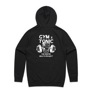 Gym n Tonic -  Men's Black Hoodie