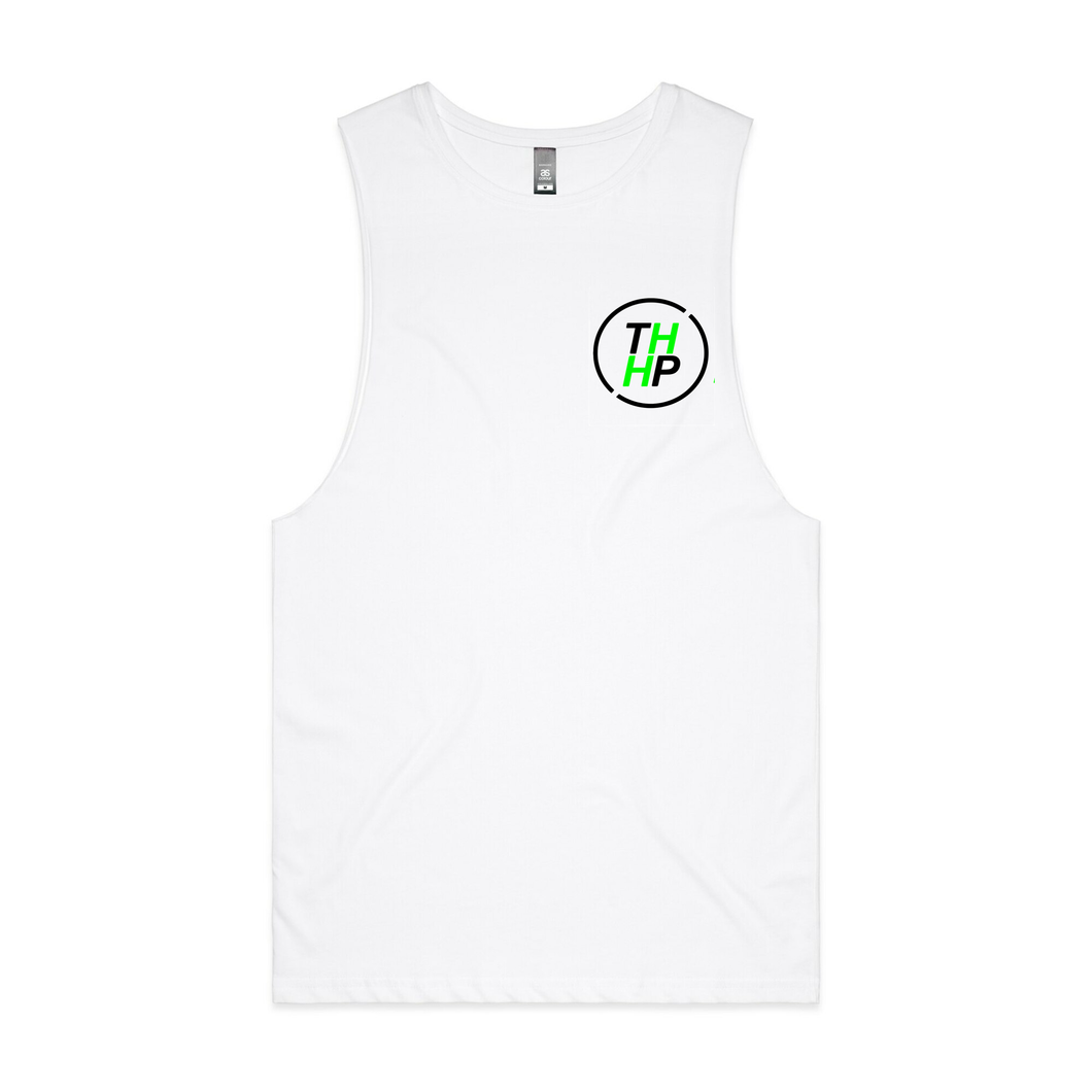 'The OG' - White Tank Singlet