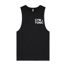 Load image into Gallery viewer, &#39;Gym n Tonic&#39; - Black Tank Singlet