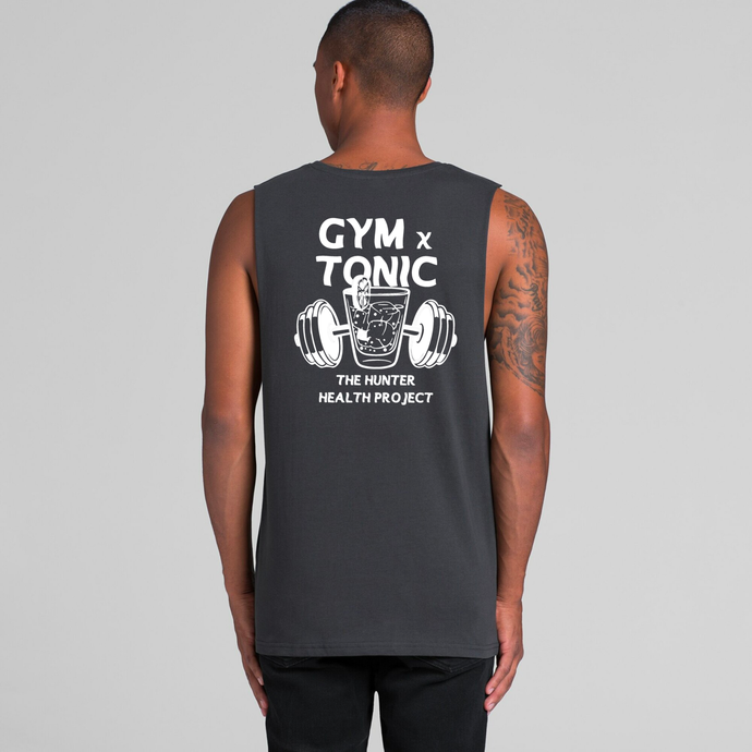 'Gym n Tonic' - Coal Tank Singlet