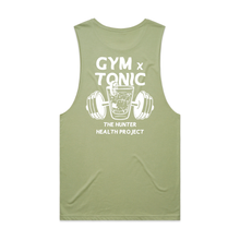 Load image into Gallery viewer, &#39;Gym n Tonic&#39; - Pistachio Tank Singlet