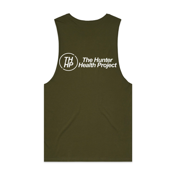 'The OG: but in White' - Army Tank Singlet
