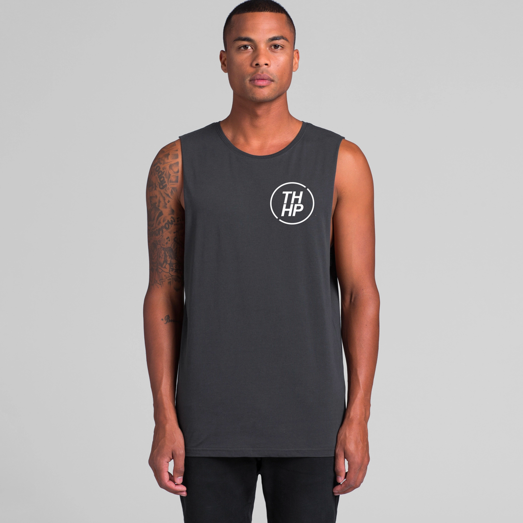 'The OG: but in White' - Coal Tank Singlet