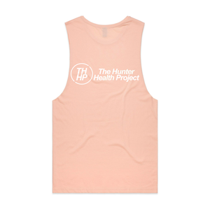 'The OG: but in White' - Pink Tank Singlet