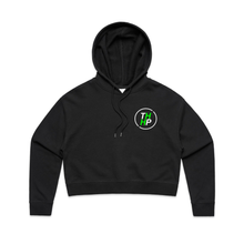 Load image into Gallery viewer, &#39;The OG&#39; -  Women&#39;s Crop Black Hoodie