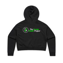 Load image into Gallery viewer, &#39;The OG&#39; -  Women&#39;s Crop Black Hoodie