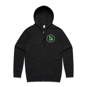 'The OG' -  Mens Black Zip Hoodie