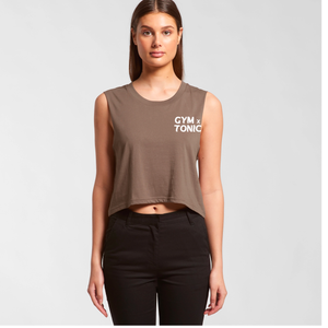 'Gym n Tonic' - Musk Crop Tank