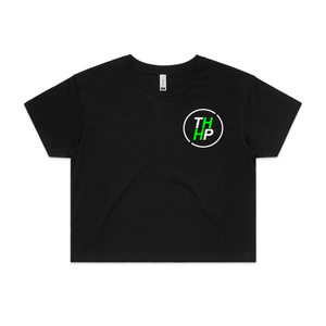 'The OG' - Black Crop Tee