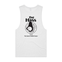 Load image into Gallery viewer, &#39;Dat Hass&#39; - White Marle Tank Singlet