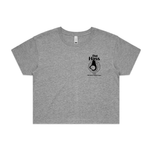 Load image into Gallery viewer, &#39;Dat Hass&#39; - Grey Crop Tee