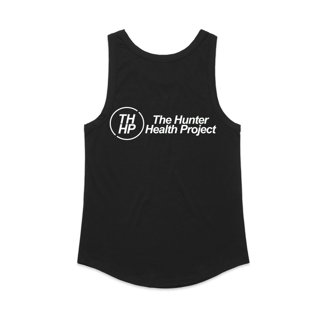 'The OG: but in White' - Women's Black Singlet