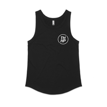 Load image into Gallery viewer, &#39;The OG: but in White&#39; - Women&#39;s Black Singlet